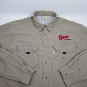Ranger Boats Embroidered Logo Button Up Shirt Vented Fishing Tournament The Game